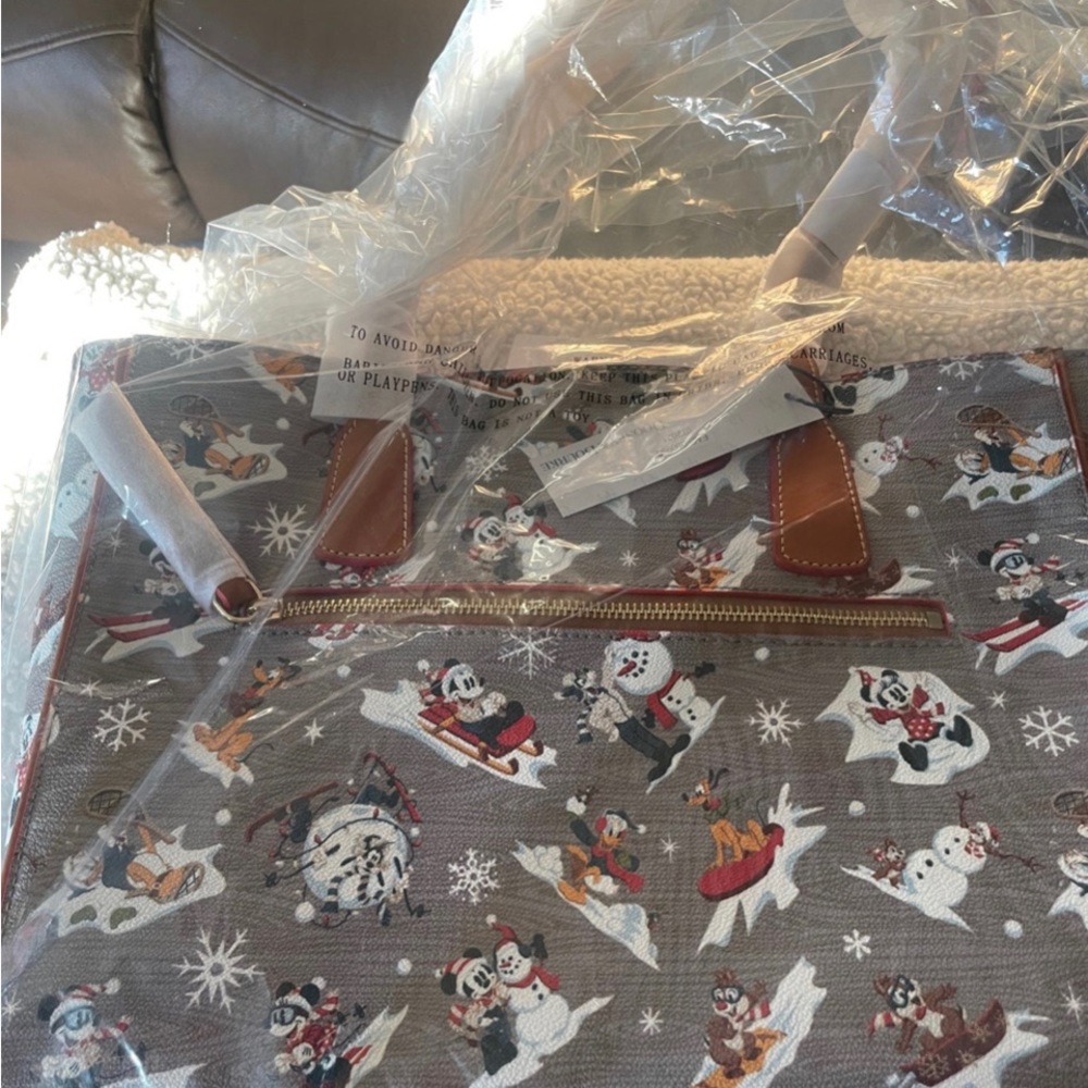 Disney Dooney and Bourke 2021 Christmas tote